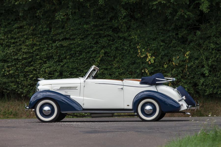  Chevrolet Master Cabriolet by Duval (GB15951) 1937 года  (фото 19 из 22)